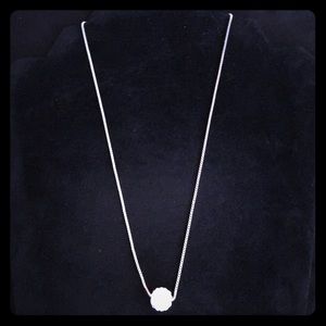 Sparkling 925 sterling silver ball pendant